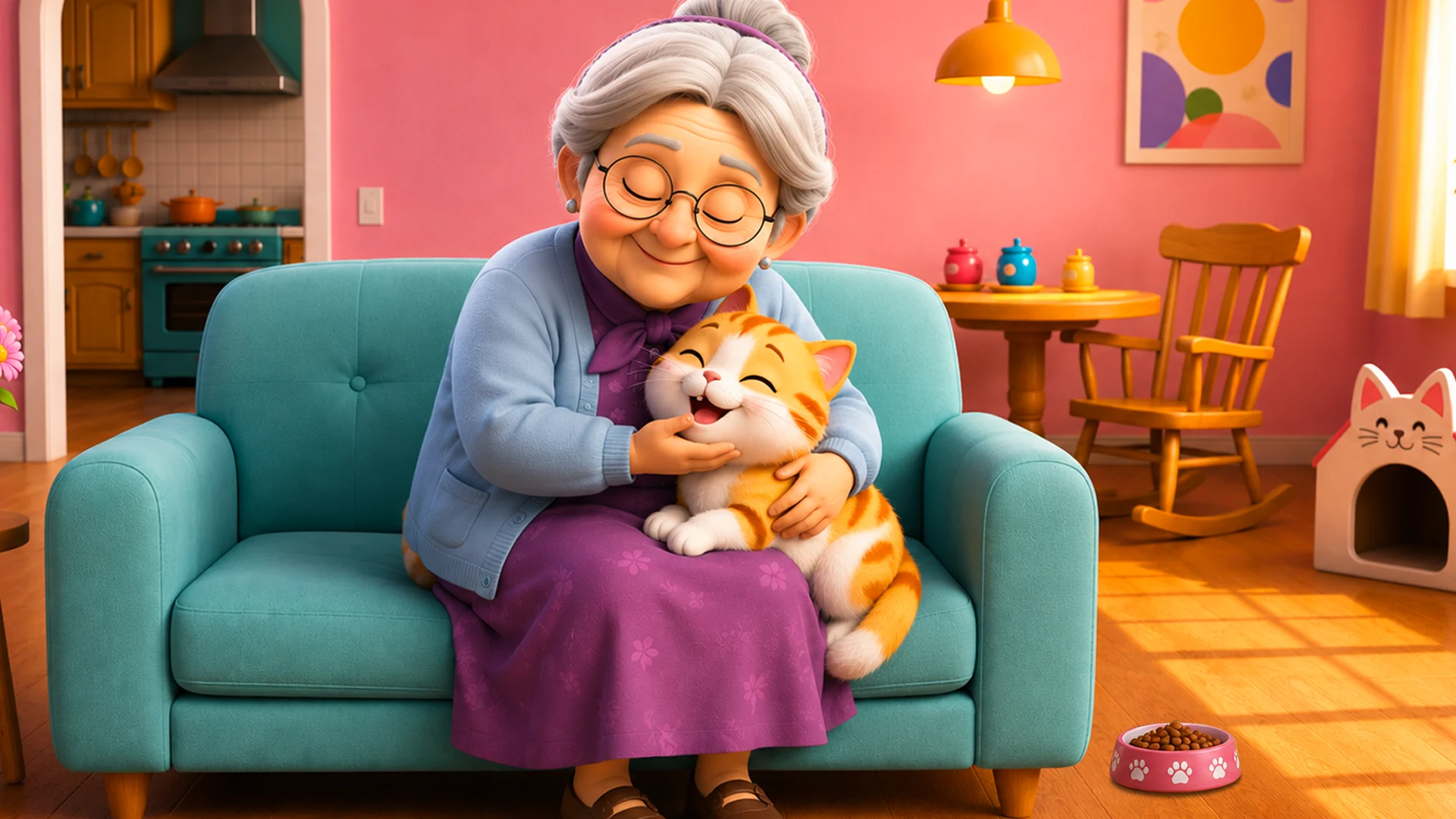 Mad Cat Chaos VS Angry Granny screenshot